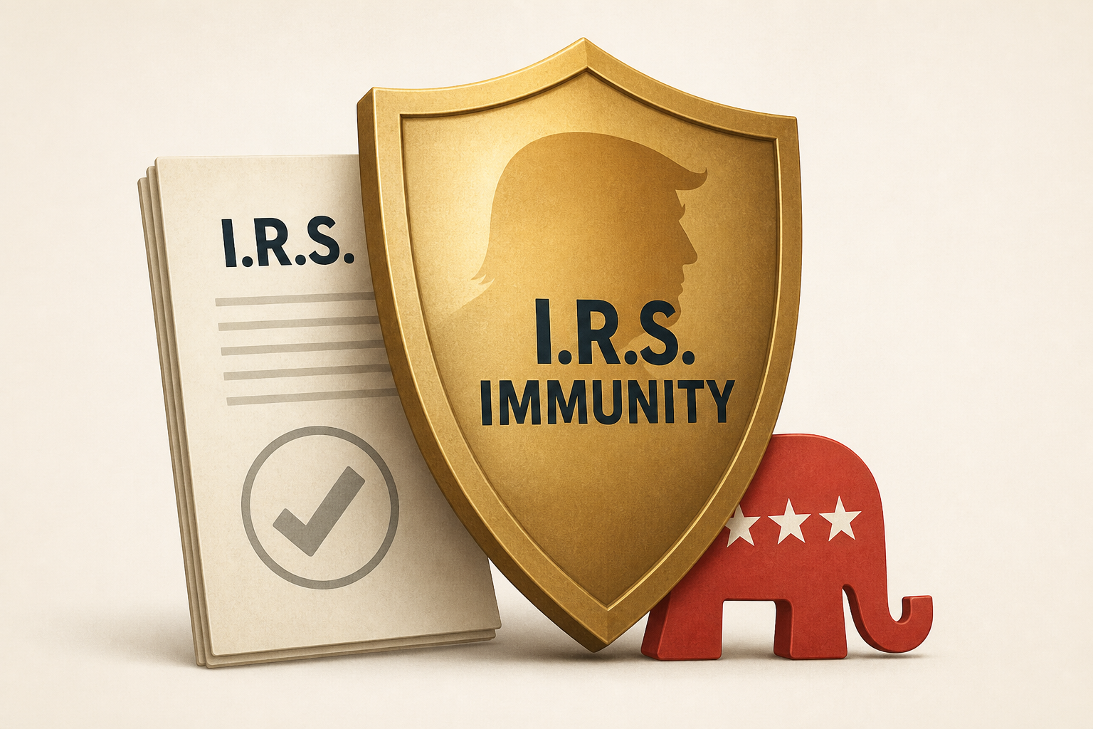 Republicans Let Trump Keep Unparalleled Benefit: I.R.S. Immunity