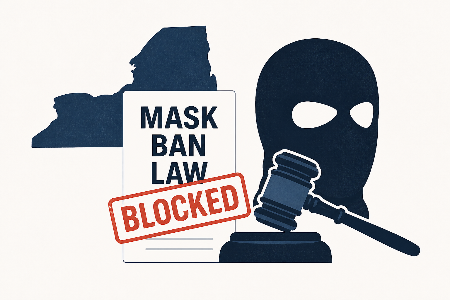 N.Y. Law Barring ICE Agents From Wearing Masks Is Blocked by Judge