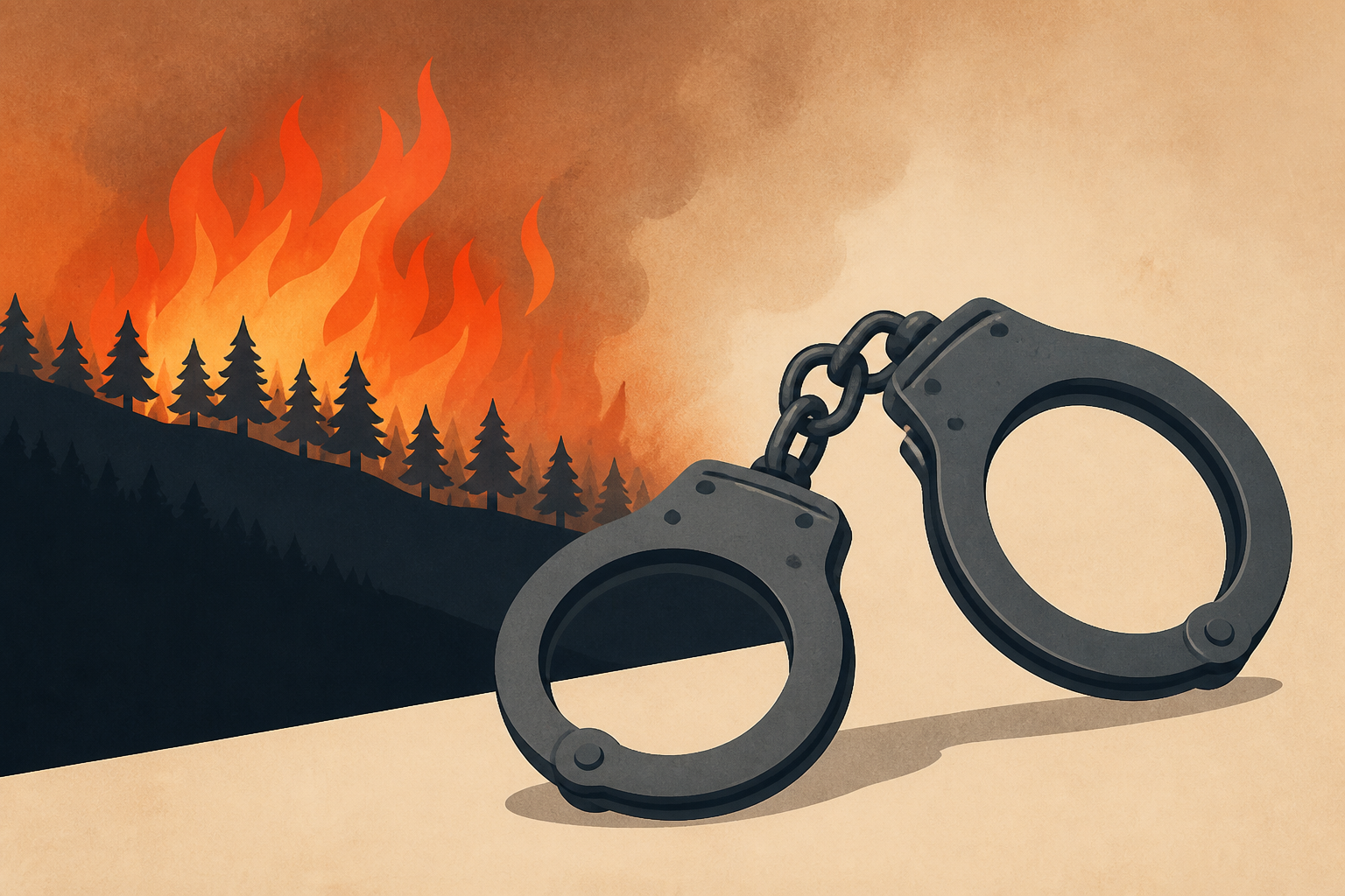 Spokane man arrested on first-degree arson charge in Old Trails Fire