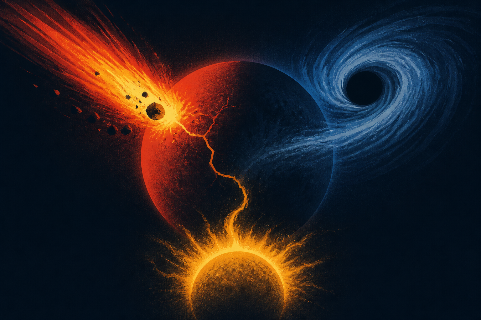 'Doomsday' fears explode as three chilling cosmic events collide