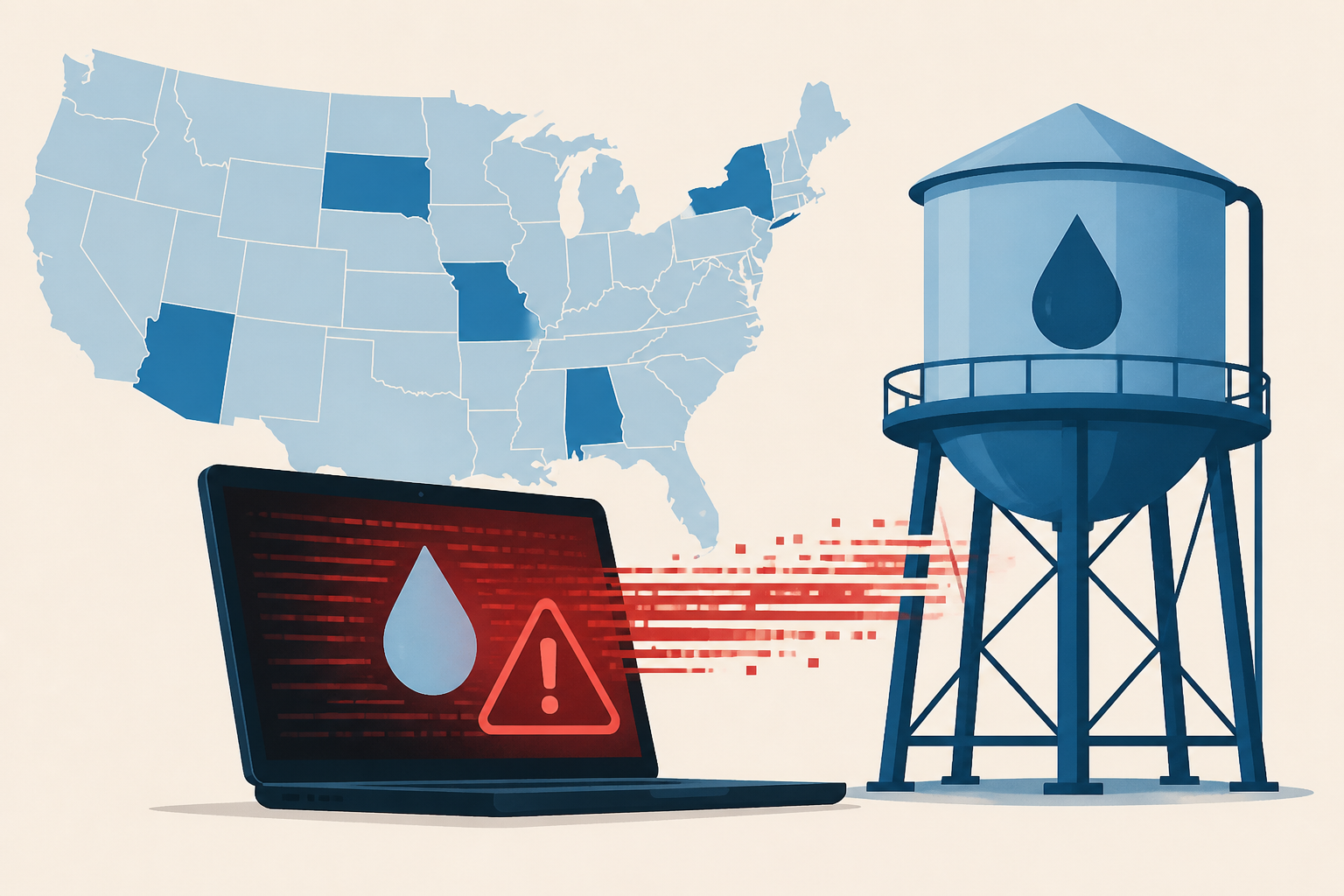 Did Iran hack water systems in seven US states?
