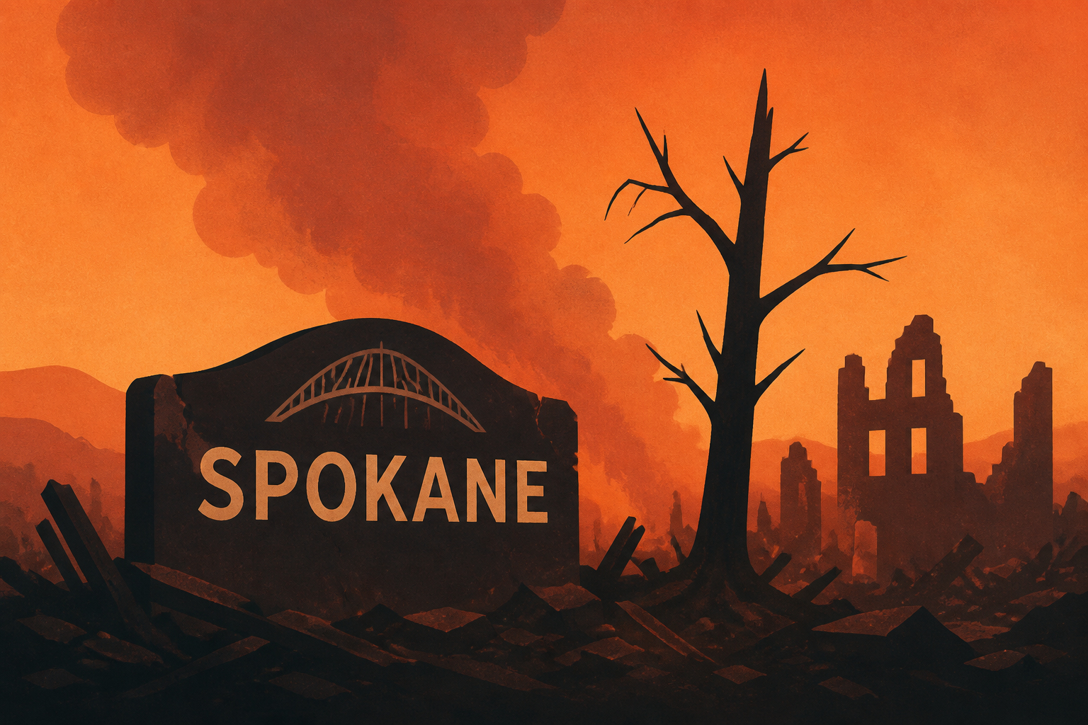 ‘A War Zone’: Spokane Wildfires Leave a Devastating Trail of Destruction