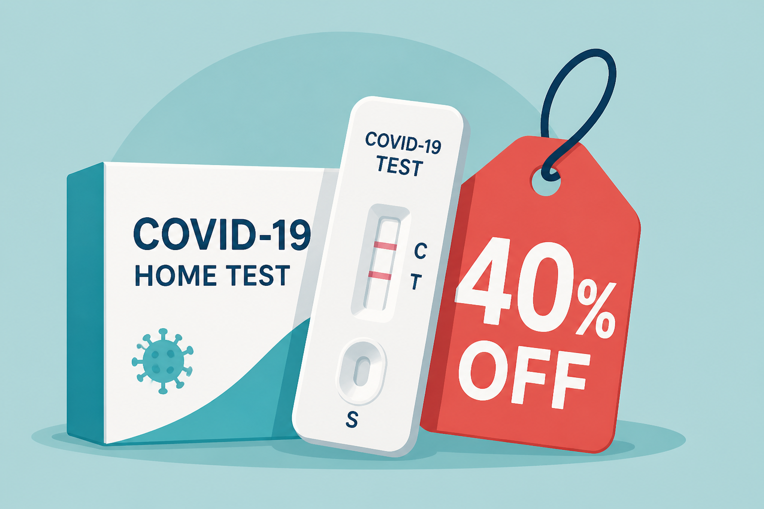 Home COVID Tests Are 40% Off At Amazon