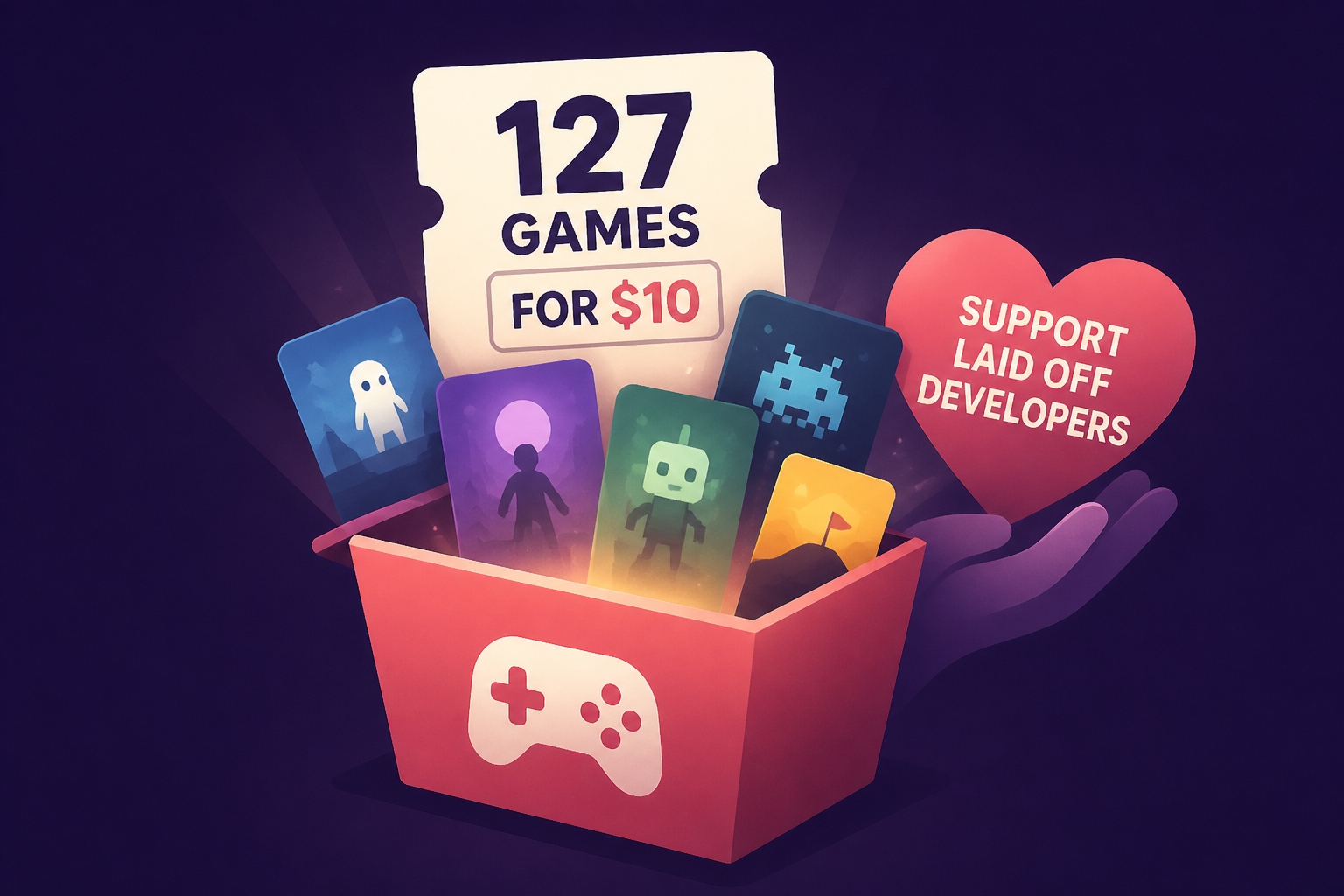 Itch.io Game Bundle Offers 127 Games for $10 to Support Laid Off Developers