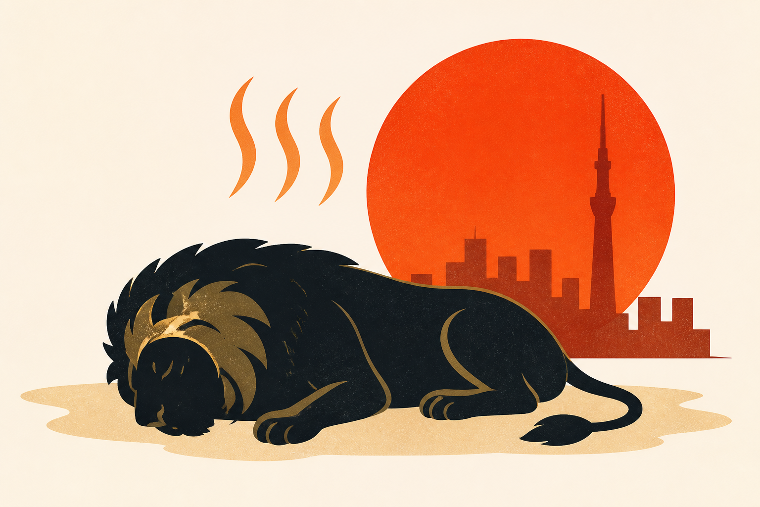 Three lions die in Tokyo as record-breaking temperatures hit East Asia