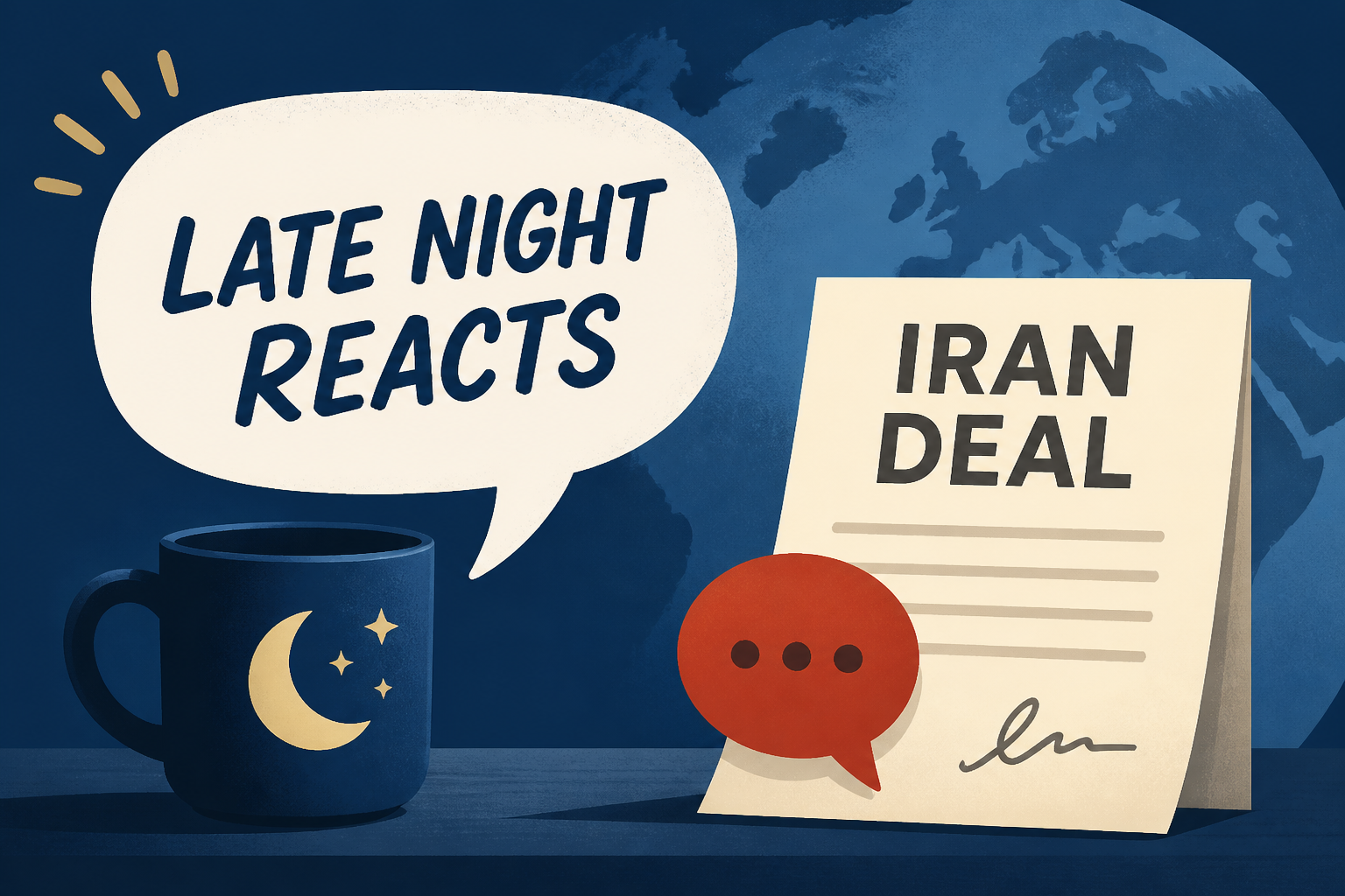 Late Night Reacts to Trump’s Latest Iran Deal Comments