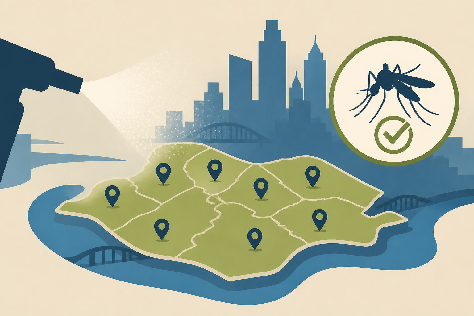 8 Pittsburgh neighborhoods to be spray-treated after positive West Nile samples
