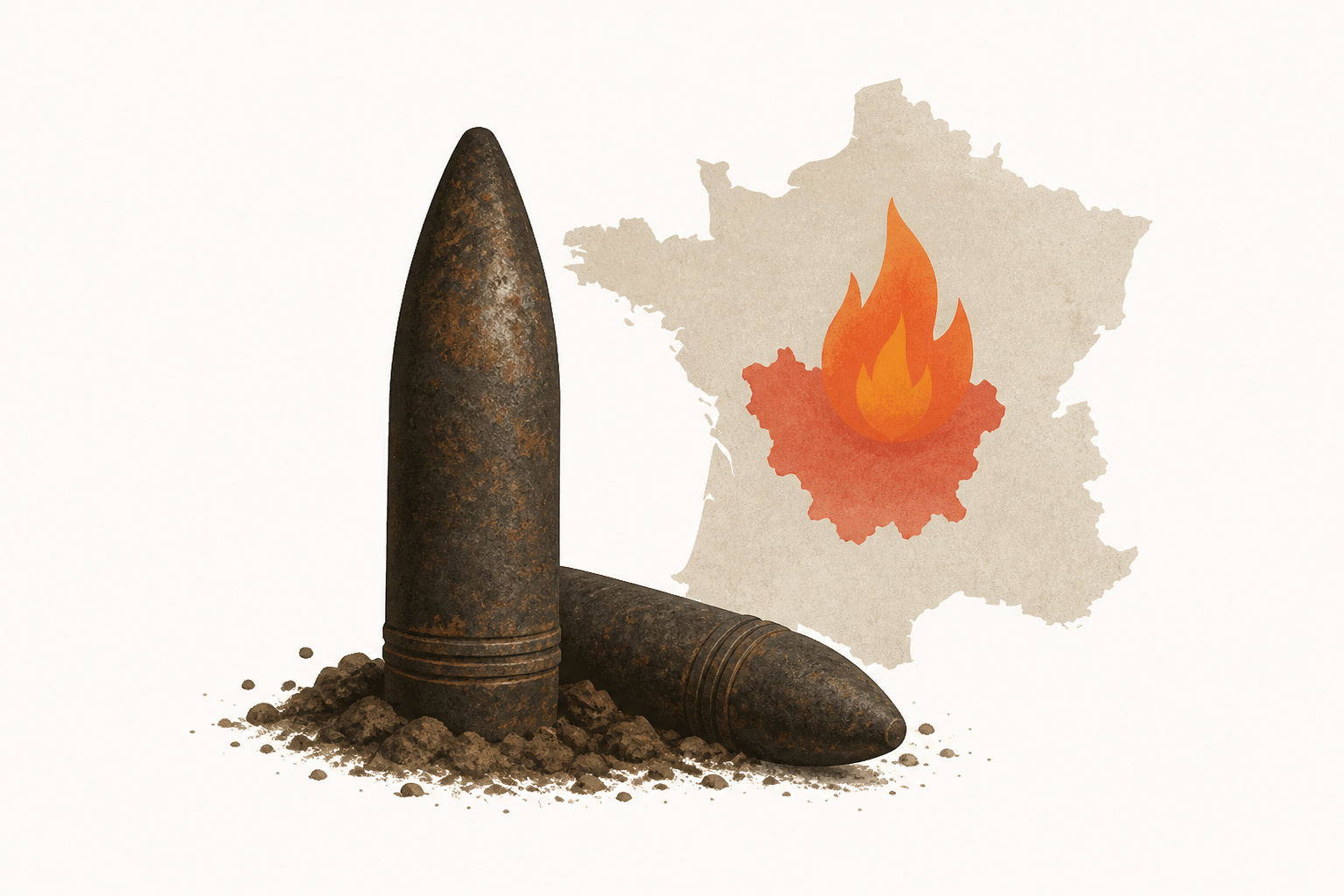 More than 400 WWII shells found in village at center of France’s wildfire crisis