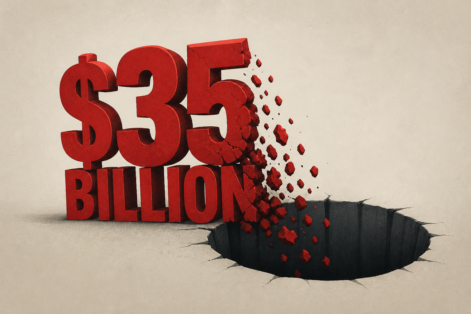 How to Lose $35 Billion