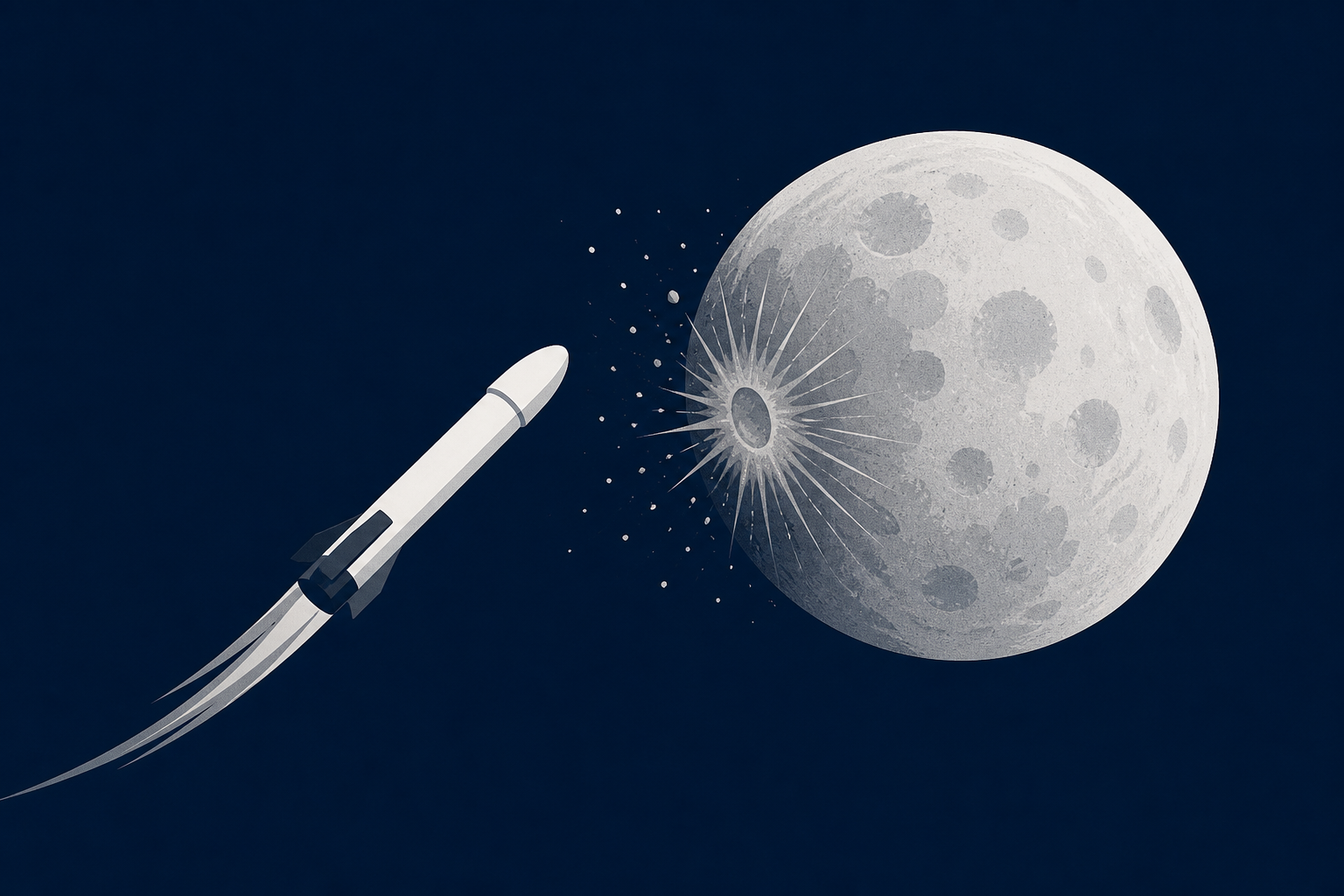A SpaceX Rocket Will Soon Crash Into the Moon
