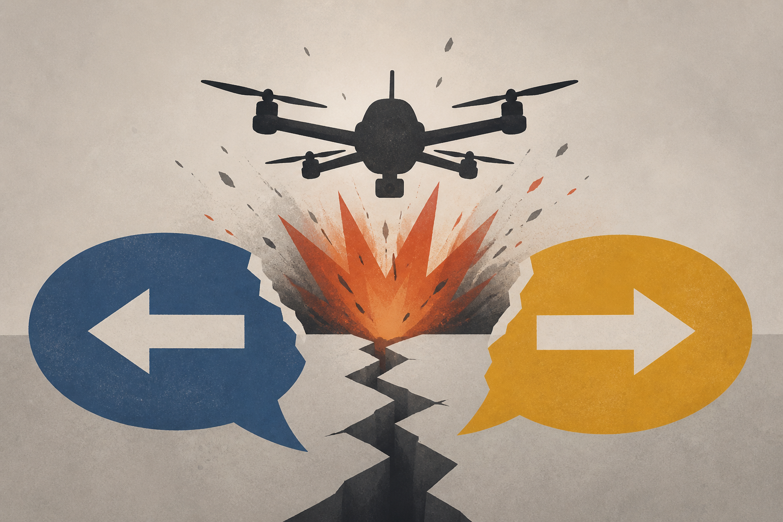 Russia, Ukraine trade blame after drone explosion kills 7, including 3 children