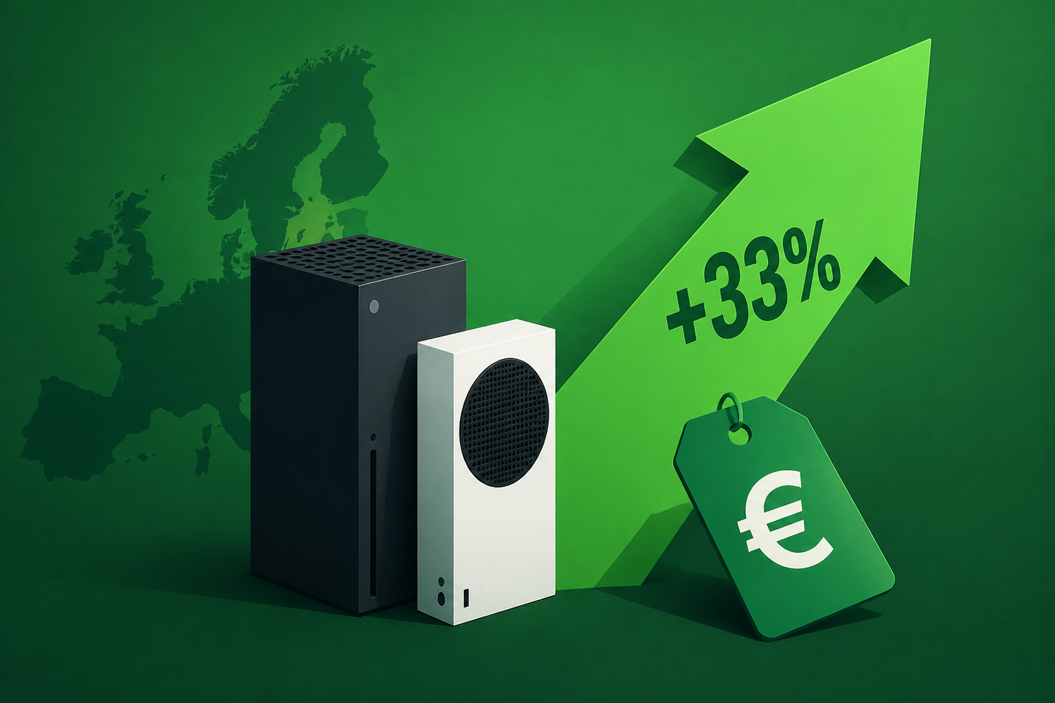 Xbox Price Rises Revealed, as Series X/S Costs Spike By More Than a Third in Europe