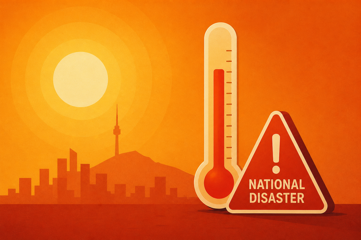 Seoul Issues a Heat-Tied First Amid 'National Disaster'