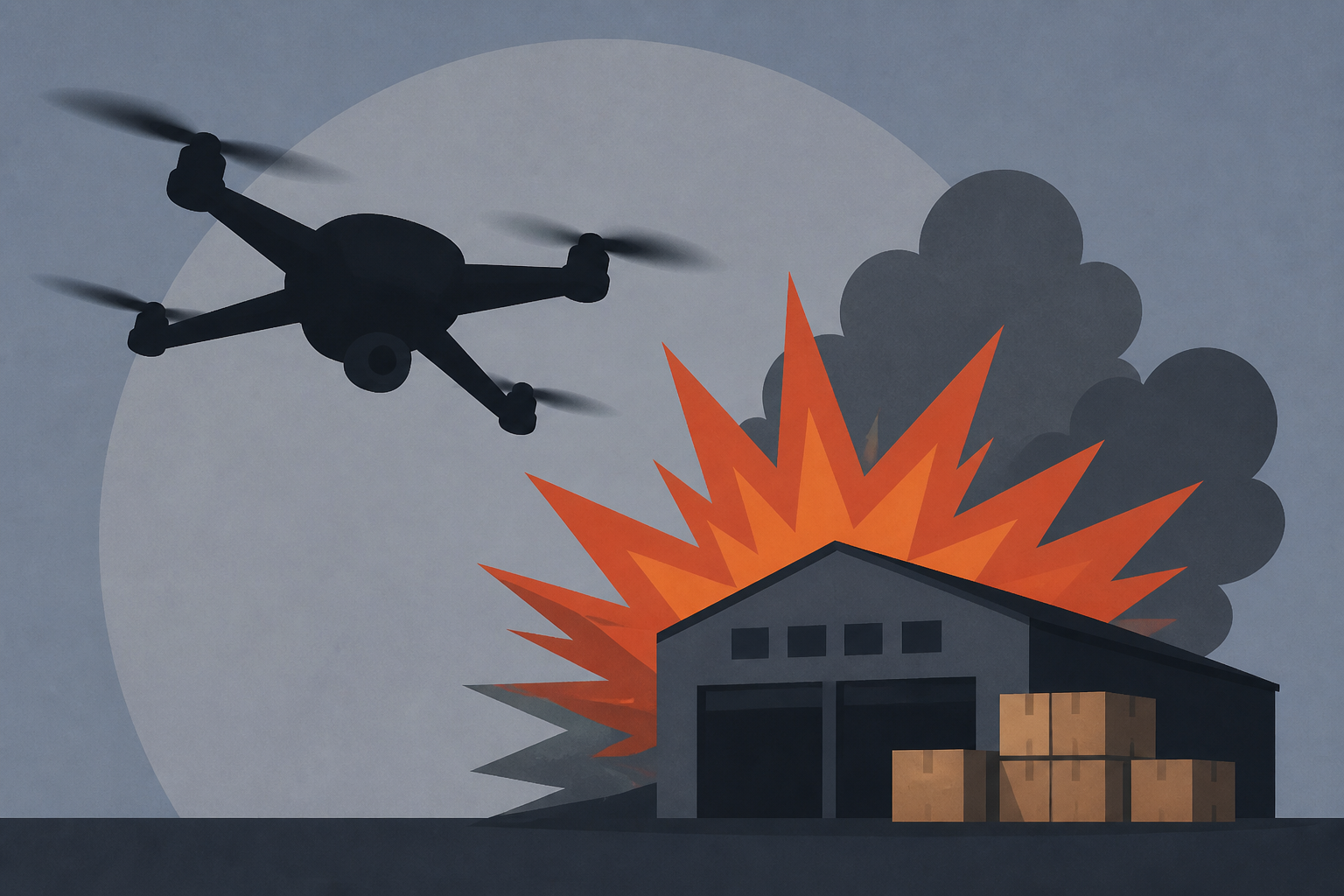 Ukrainian drone strike on Russian warehouses in Moscow region kills 5, local official says