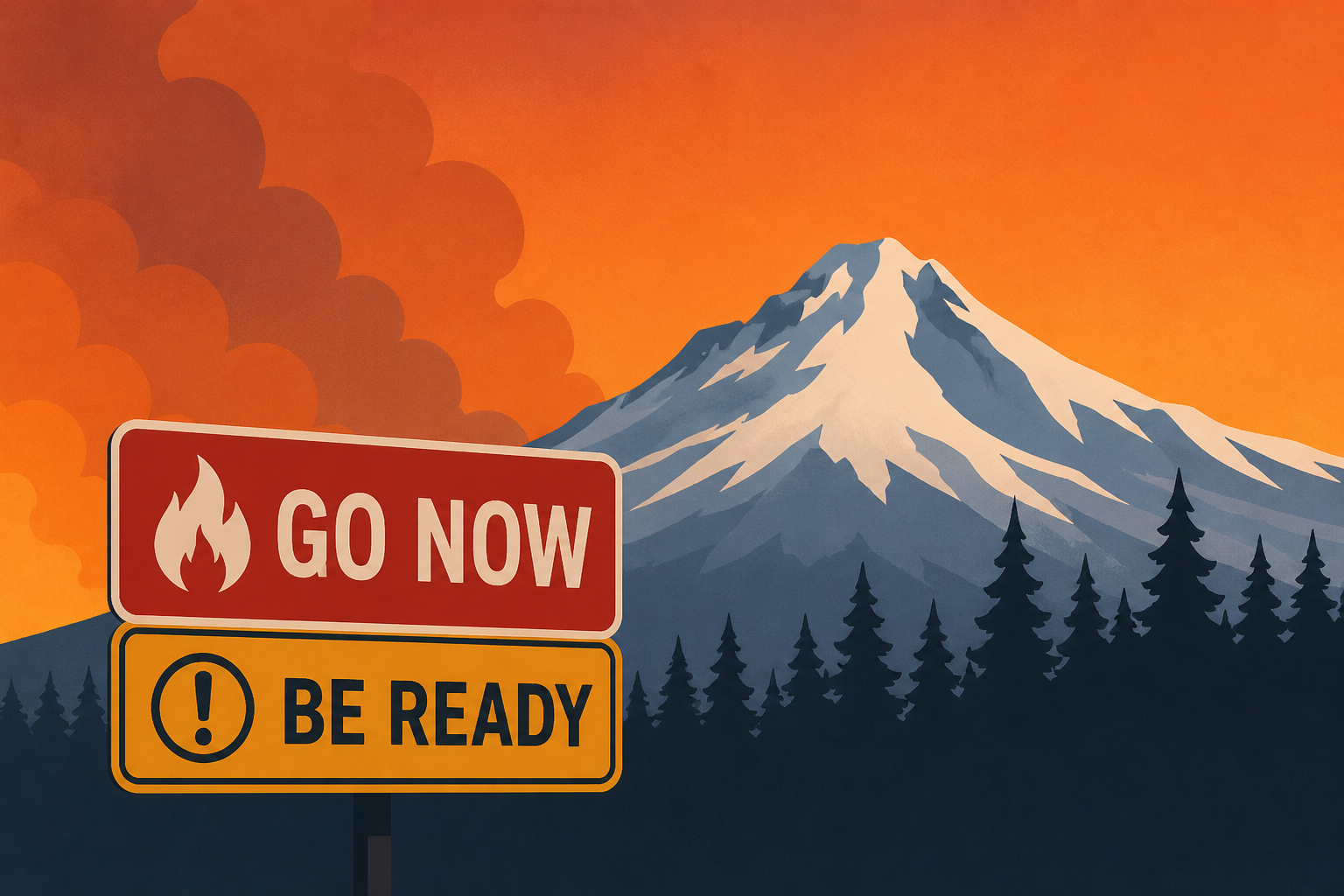 Oregon wildfires: Mt. Hood Meadows under ‘Go Now’ evacuations, ‘Be Ready’ issued for Mt. Hood Corridor