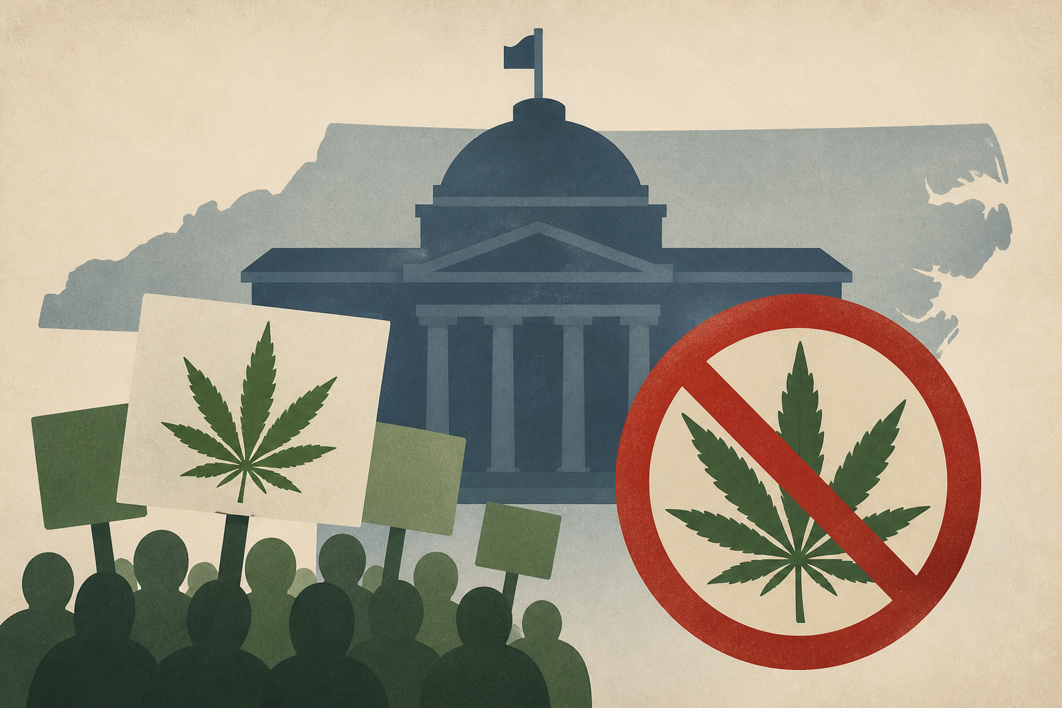 Protesters pack NC legislature as lawmakers, police push for hemp ban