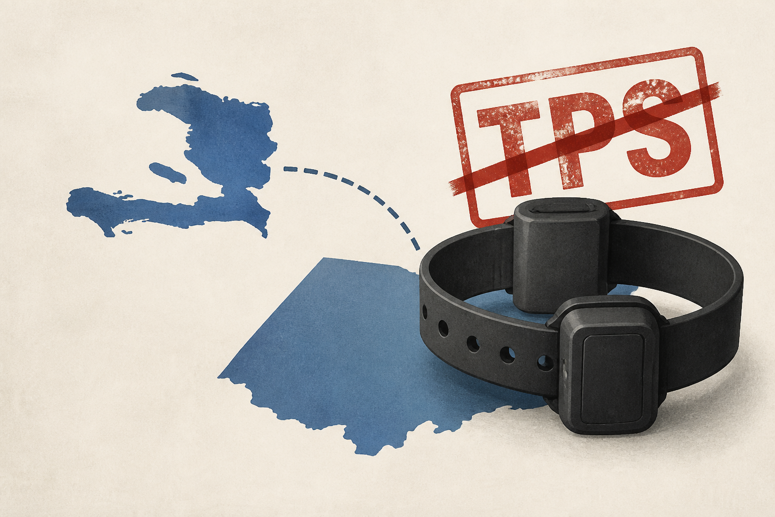 ICE is forcing Haitians in Ohio to wear ankle monitors as Trump revokes TPS for thousands of immigrants