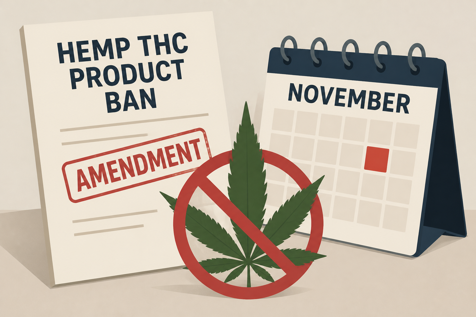 GOP Senator Aims To Keep Hemp THC Product Ban On Track For November With New Amendment