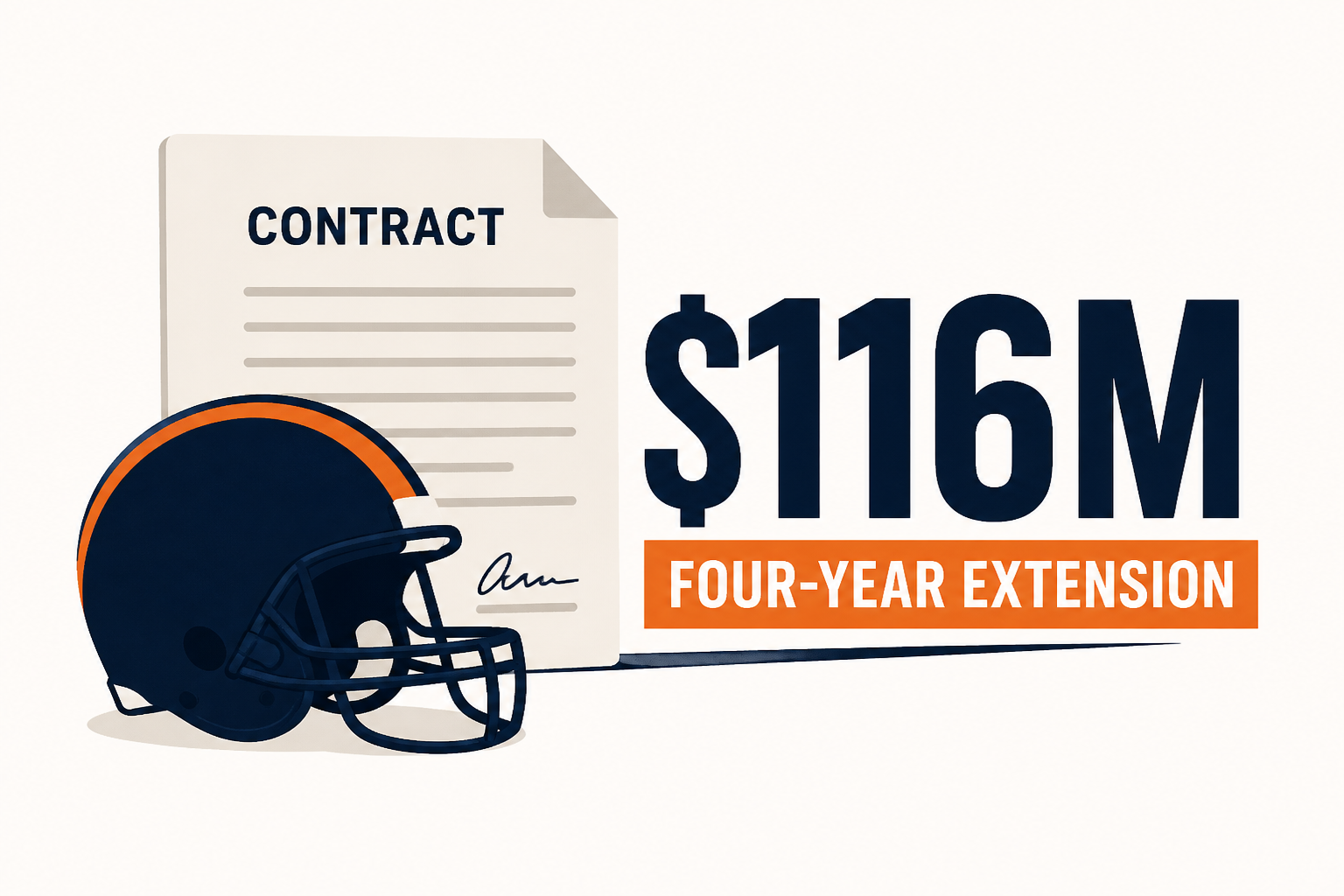 NFL Network: Bears OT Darnell Wright agrees to four-year, $116M extension