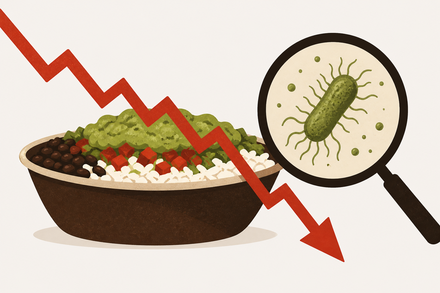 Chipotle stock falls on link to salmonella outbreak in Minnesota