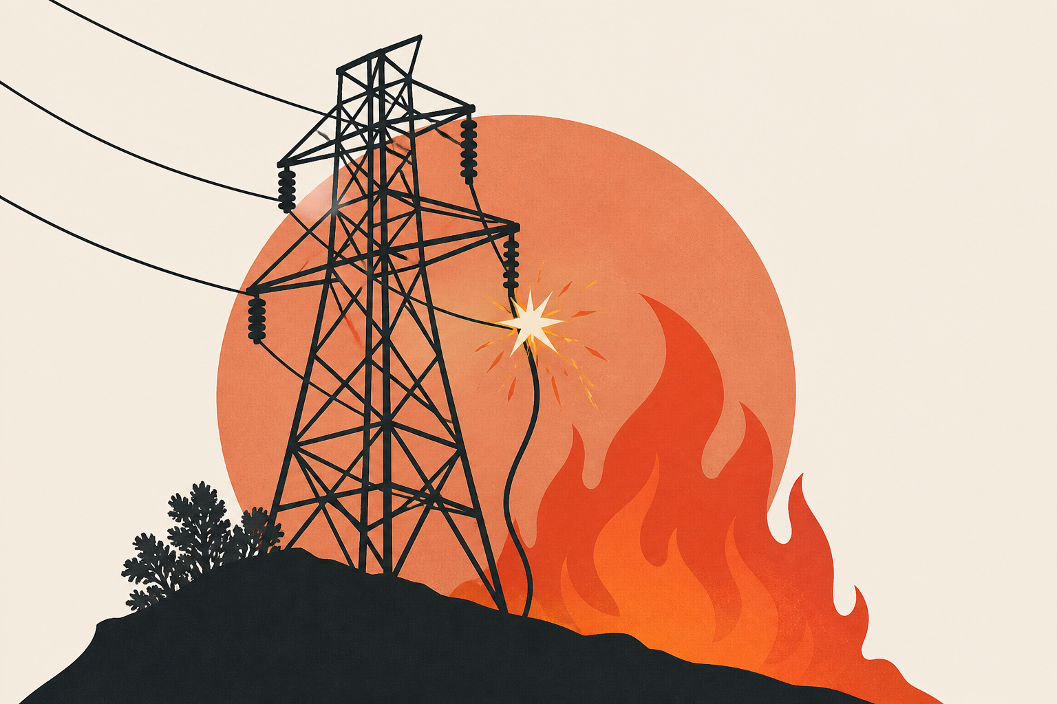 Southern California Edison transmission tower blamed for 2025 Eaton fire in Los Angeles area