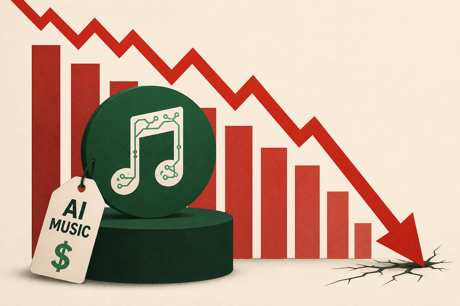 Spotify Execs Bet People Will Pay for AI Music. Stock Price Plunges