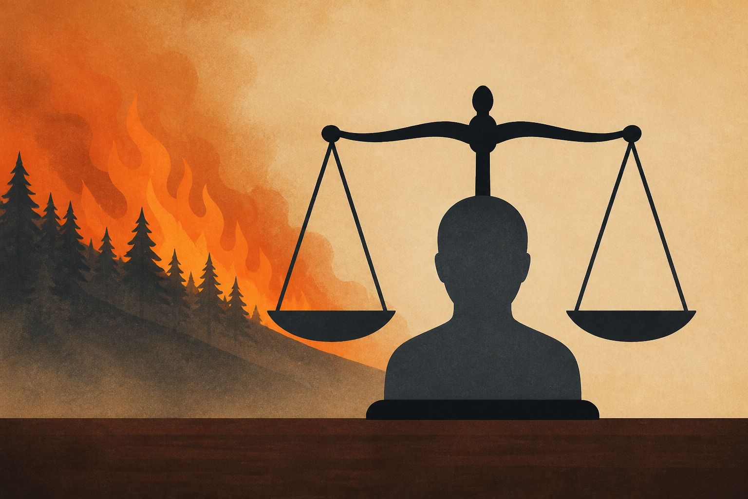 Spokane wildfire arson suspect makes first court appearance : NPR