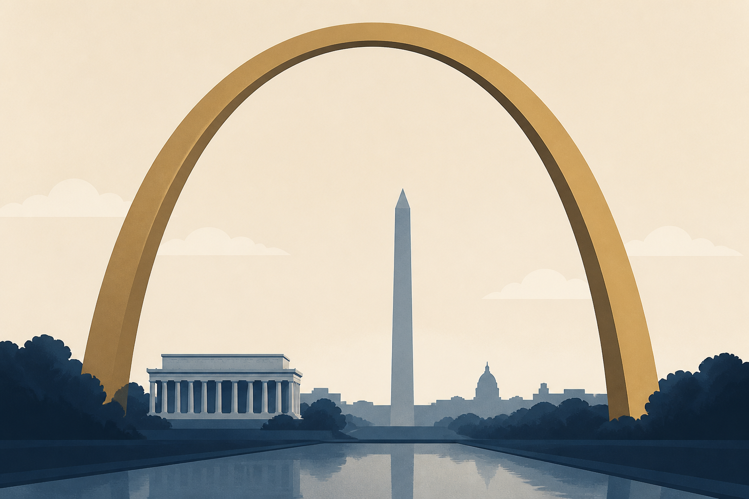 Trump's arch could disrupt the significance of many of Washington's historical sites, National Park Service says