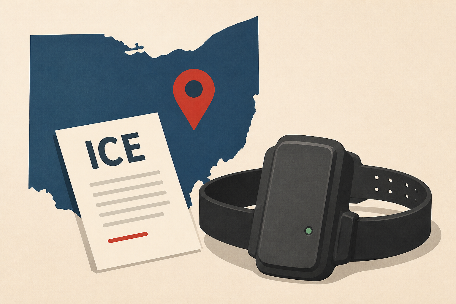 Some Haitian immigrants in Ohio told to report to ICE and given ankle monitors