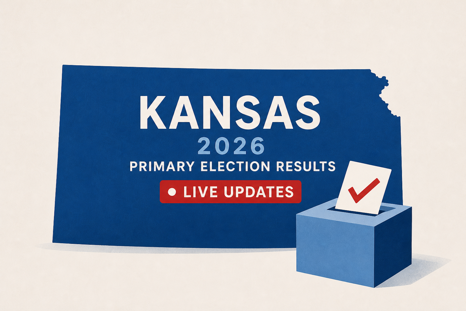 Kansas 2026 primary election results: Live updates