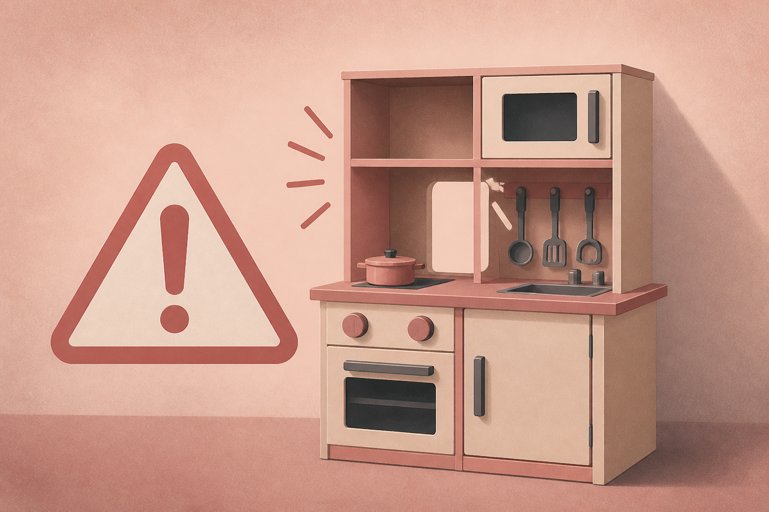3-year-old girl dies after getting head stuck in kitchen playset: Police