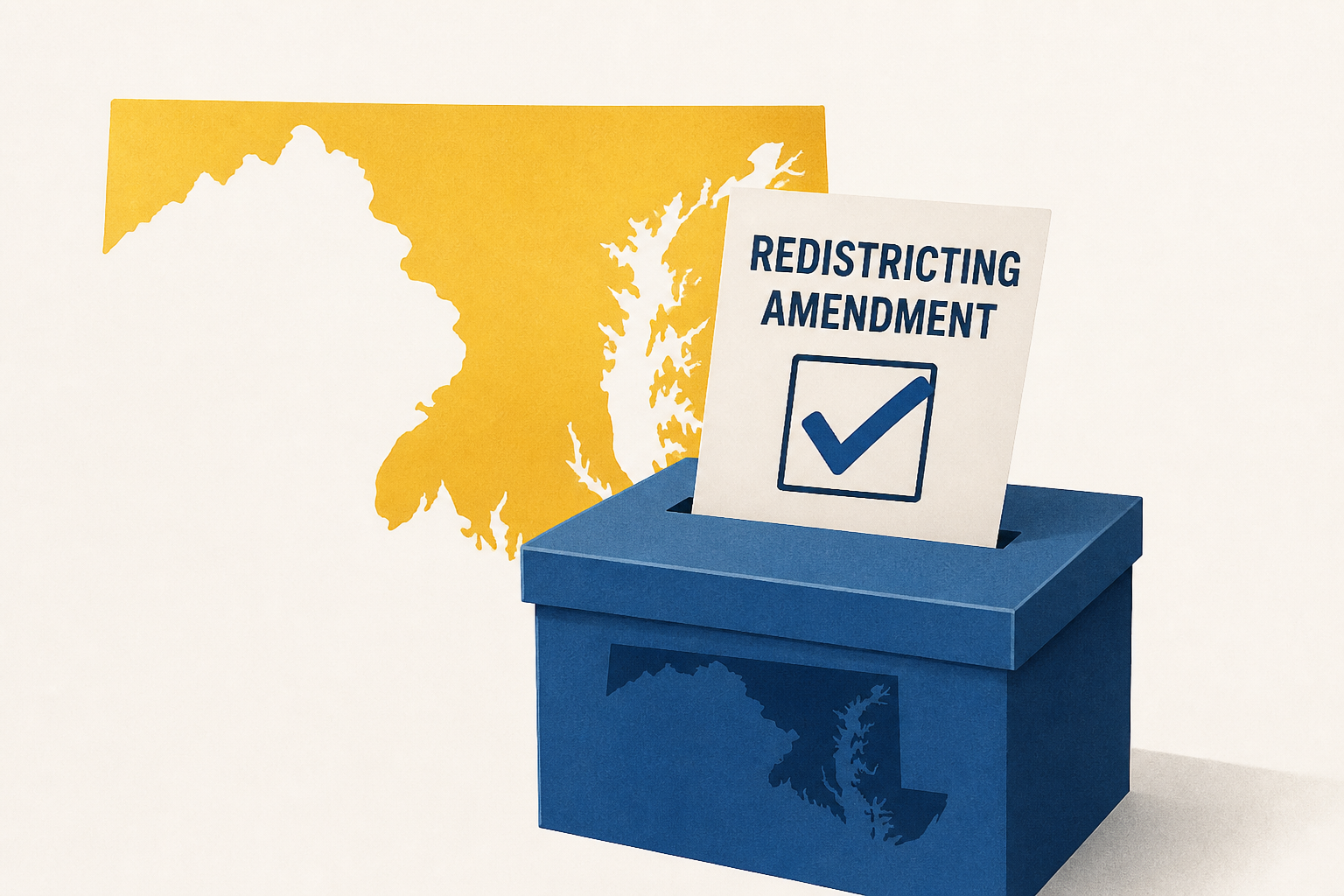 Democrats put redistricting amendment on Maryland’s midterm ballot