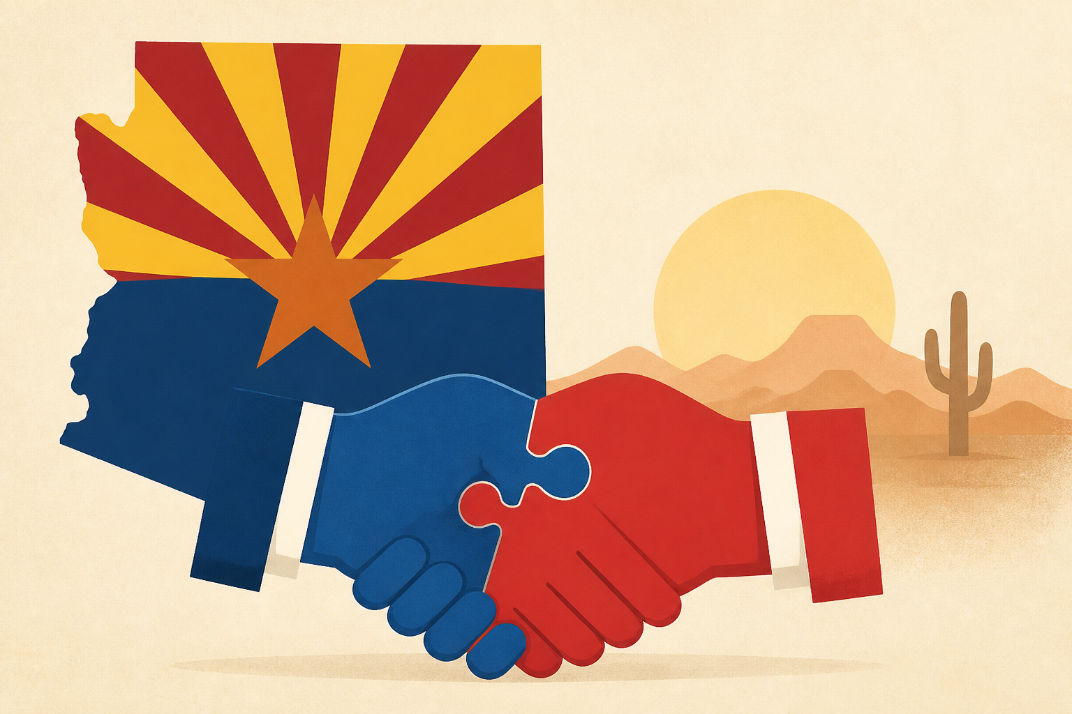Arizona’s Democratic Governor Set to Pick a Republican Running Mate