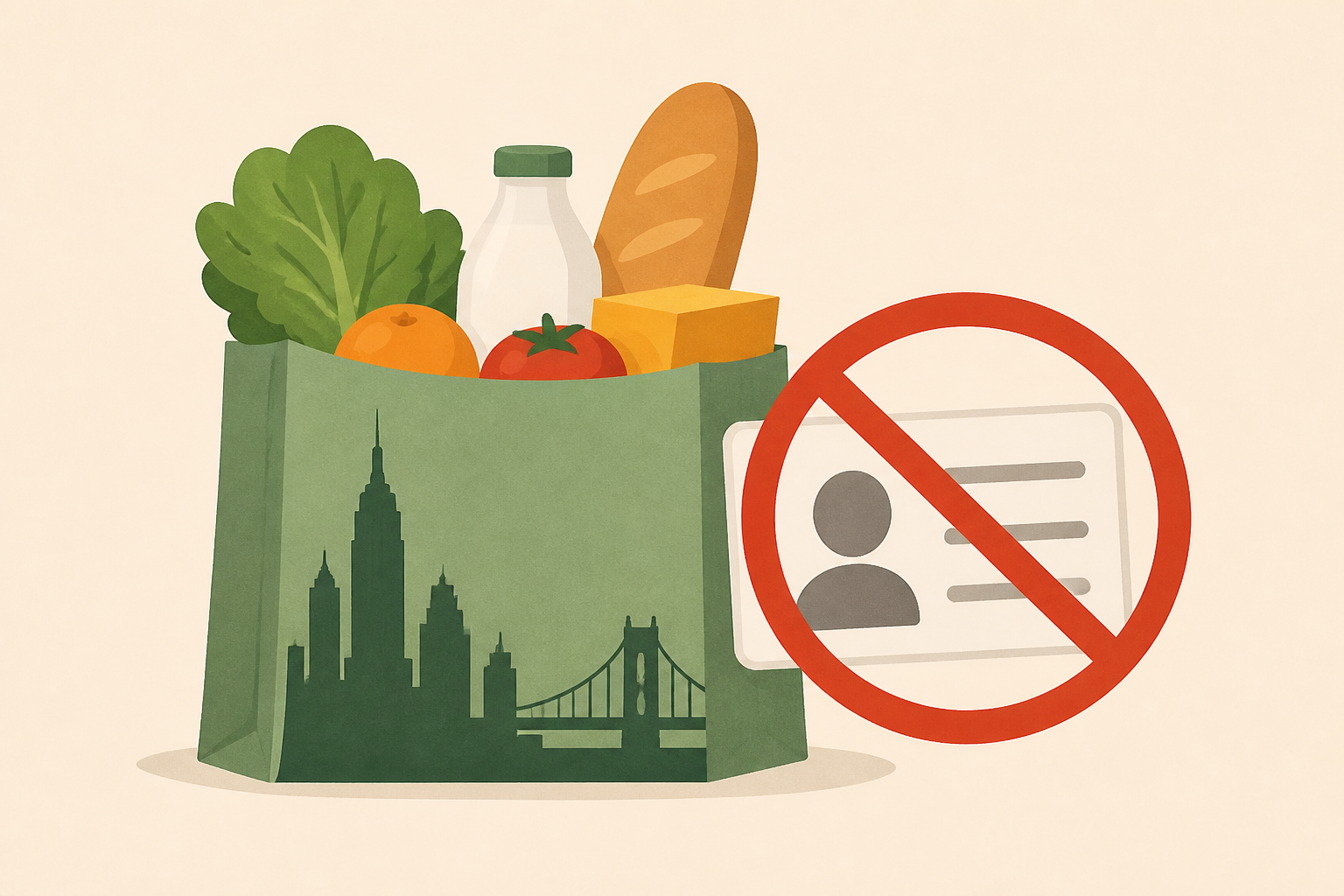 Why shoppers will not need ID at city-owned grocery stores in New York