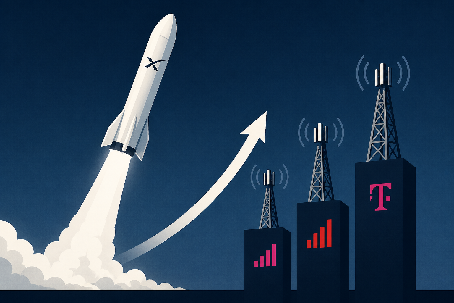 SpaceX Says It's Coming for AT&T, Verizon, and T