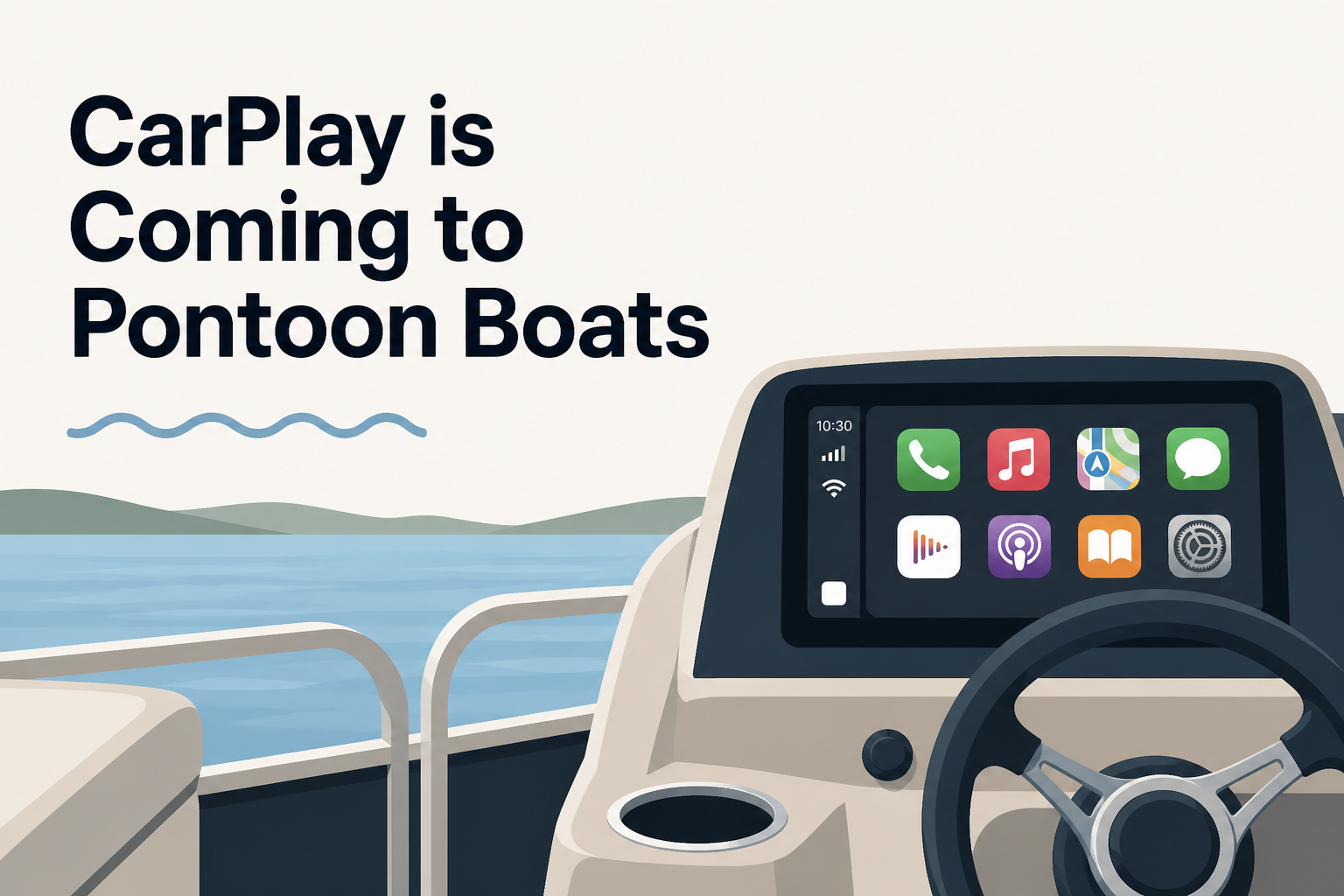 CarPlay is Coming to Pontoon Boats