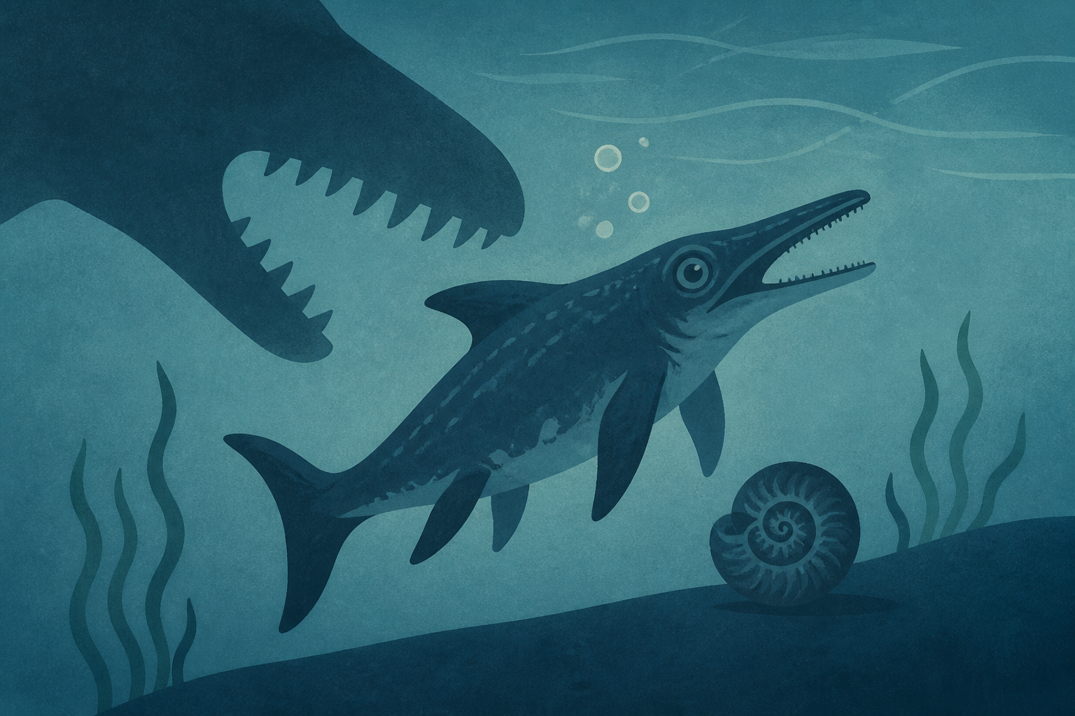 An Ichthyosaur’s terrible, horrible, no good, very bad day 160 million years ago