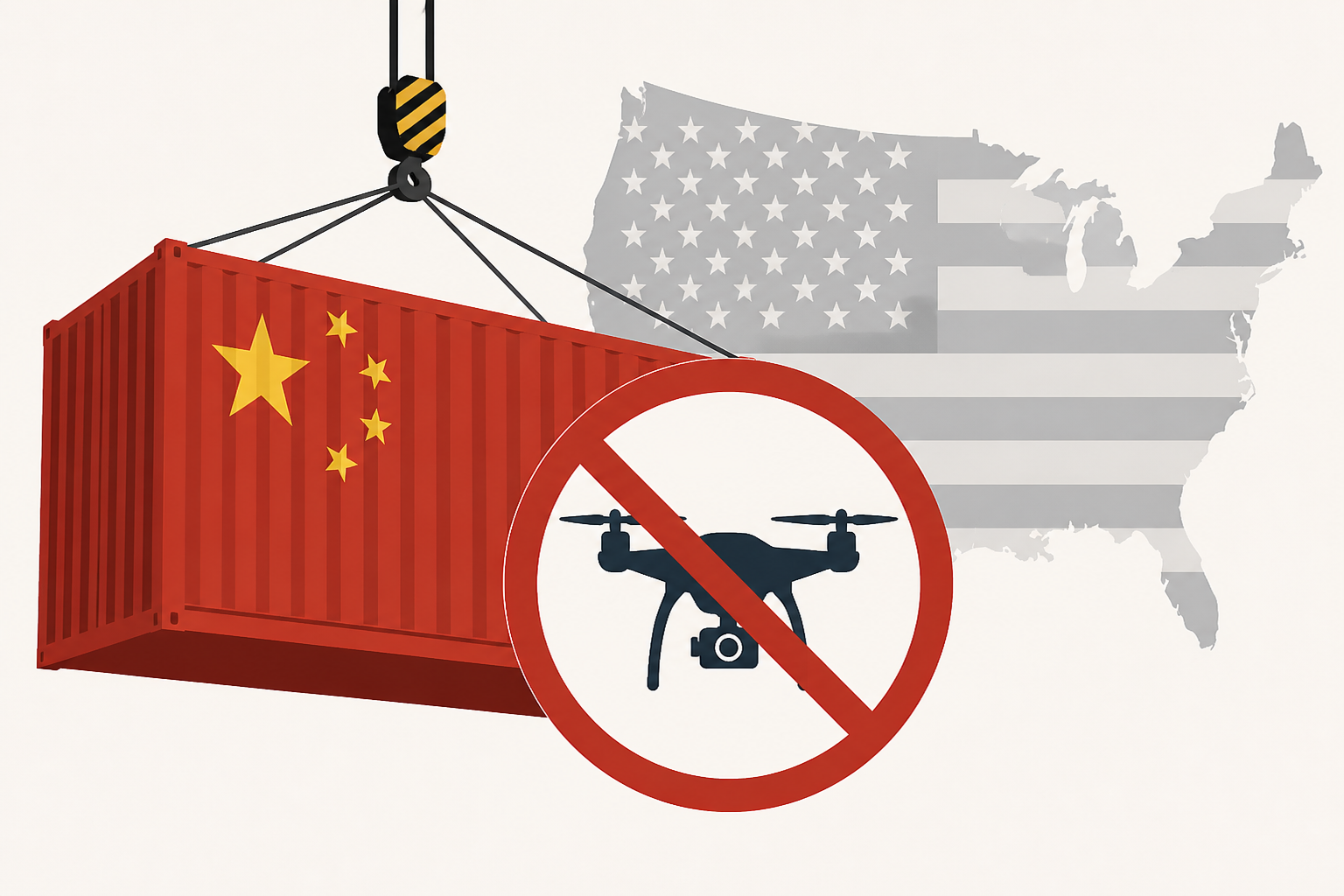 China bans trade with 6 US companies, adds controls on drone exports to US