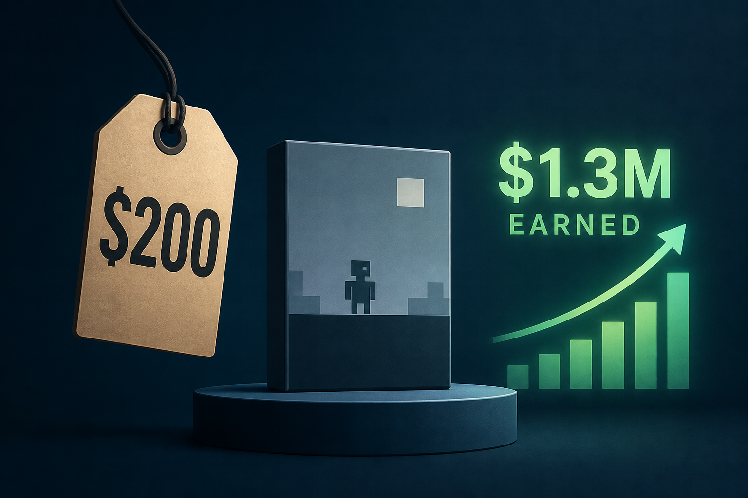 This Game Costs 200 Dollars is a game that really does cost $200, doesn't look very good, and almost made its dev $1.3 million