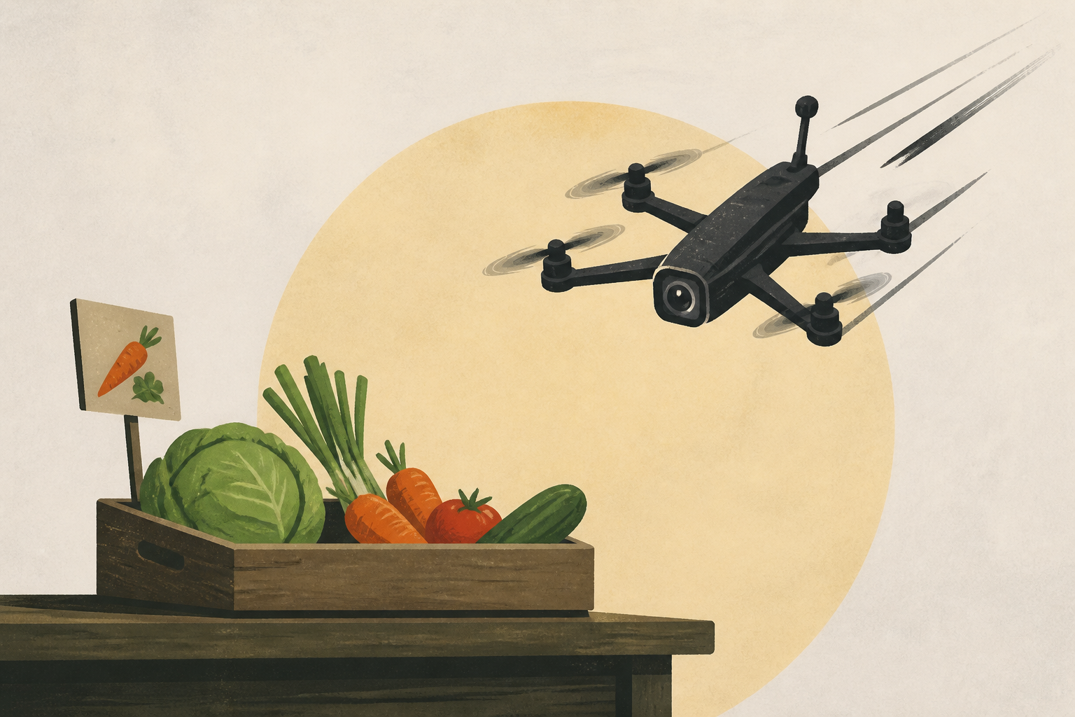 'I showed it our vegetables - it flew at me,' Ukrainian vendor hunted by Russian FPV drone recalls the attack