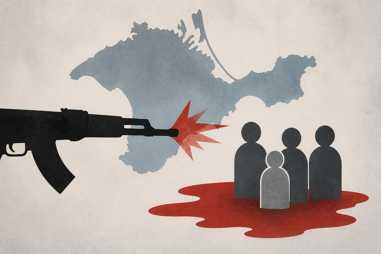 Russian soldier opens fire killing three civilians and one colleague in Crimea
