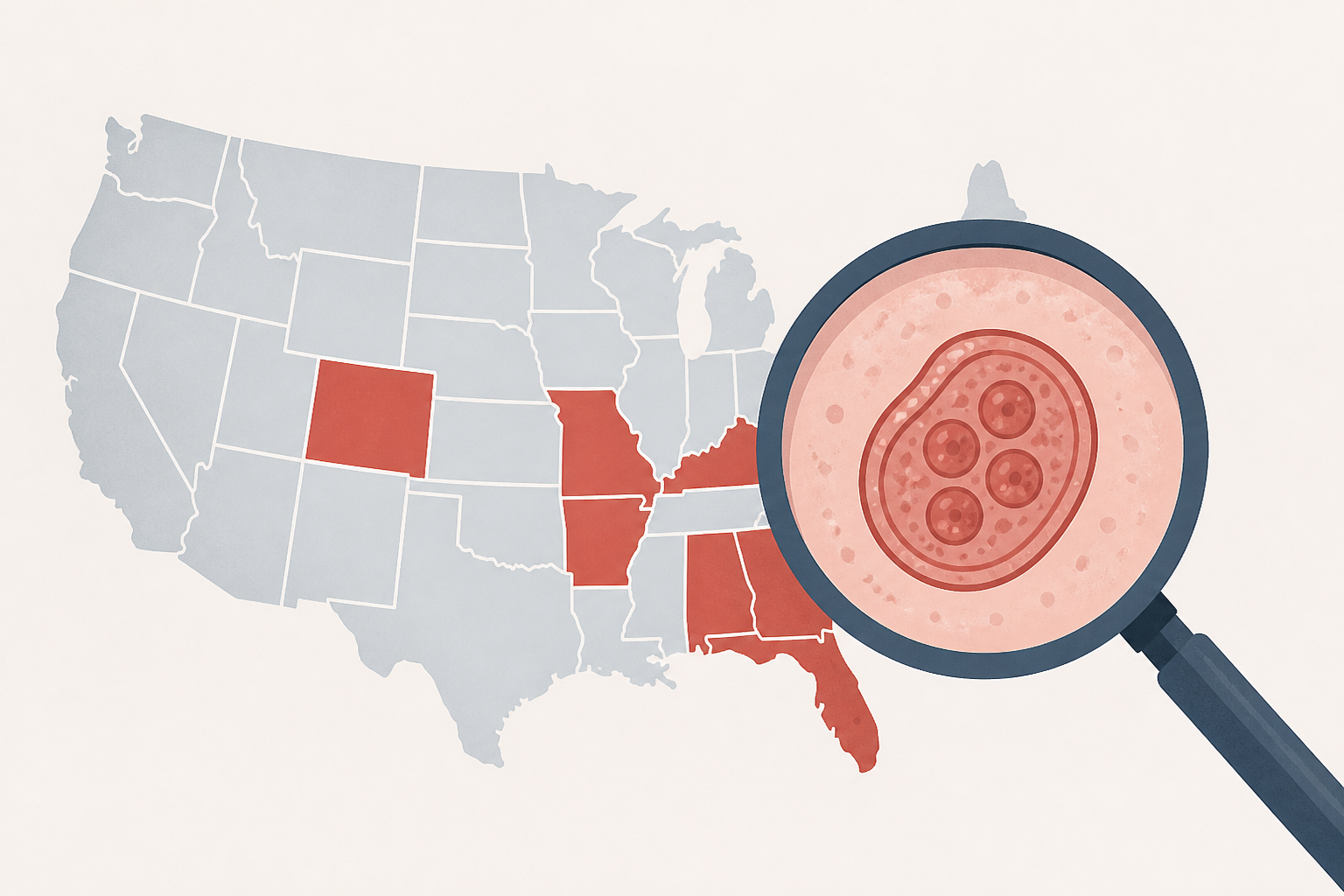 Cyclosporiasis outbreak has expanded to six more states