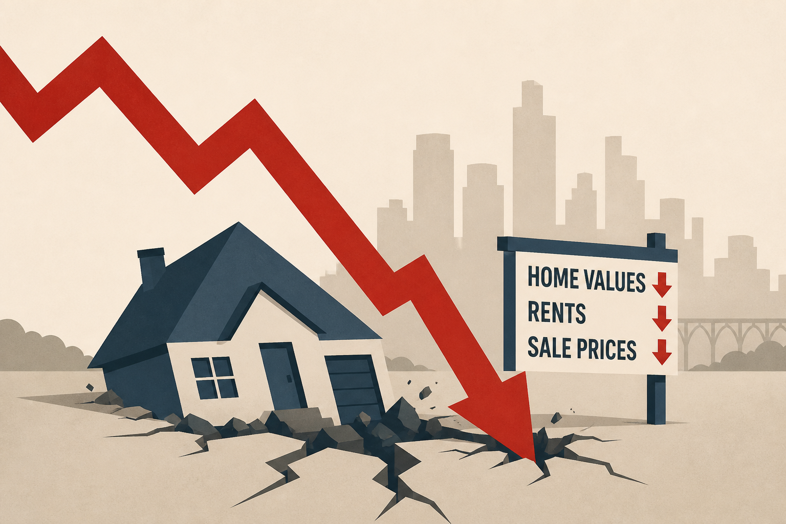 Austin's Real Estate Bust: Home Values, Rents, Sale Prices Are Tanking