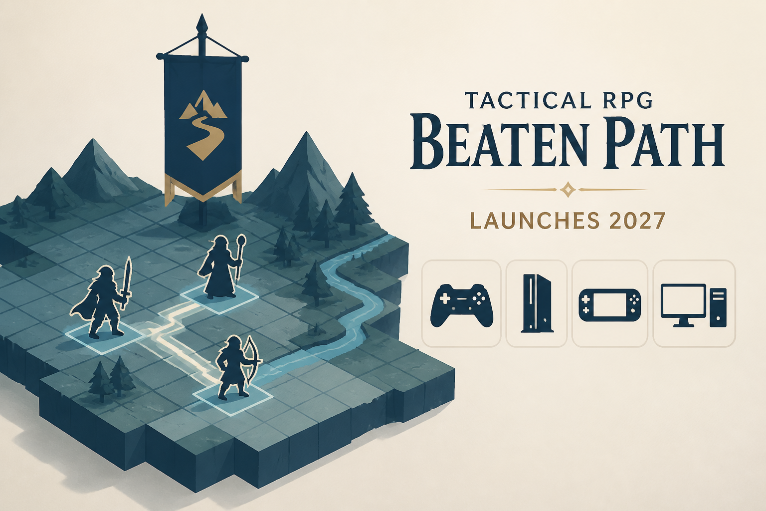Tactical RPG Beaten Path launches in 2027 for PS5, Xbox Series, Switch, and PC