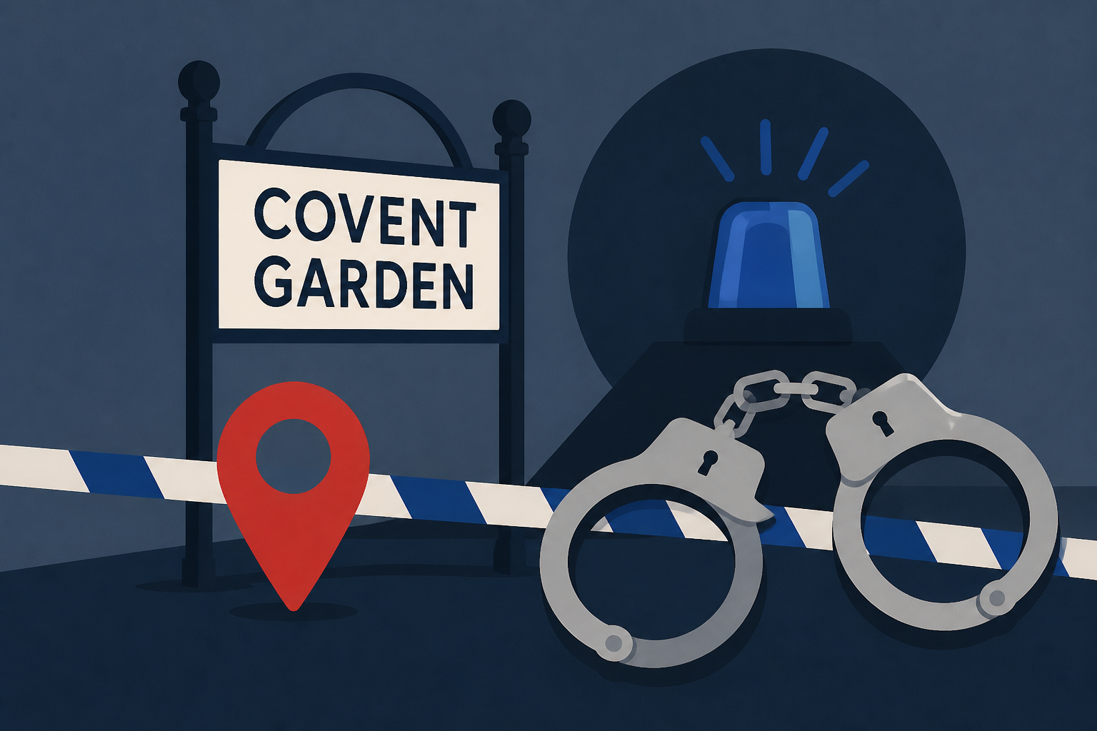 London police arrest woman after 4 stabbed in Covent Garden