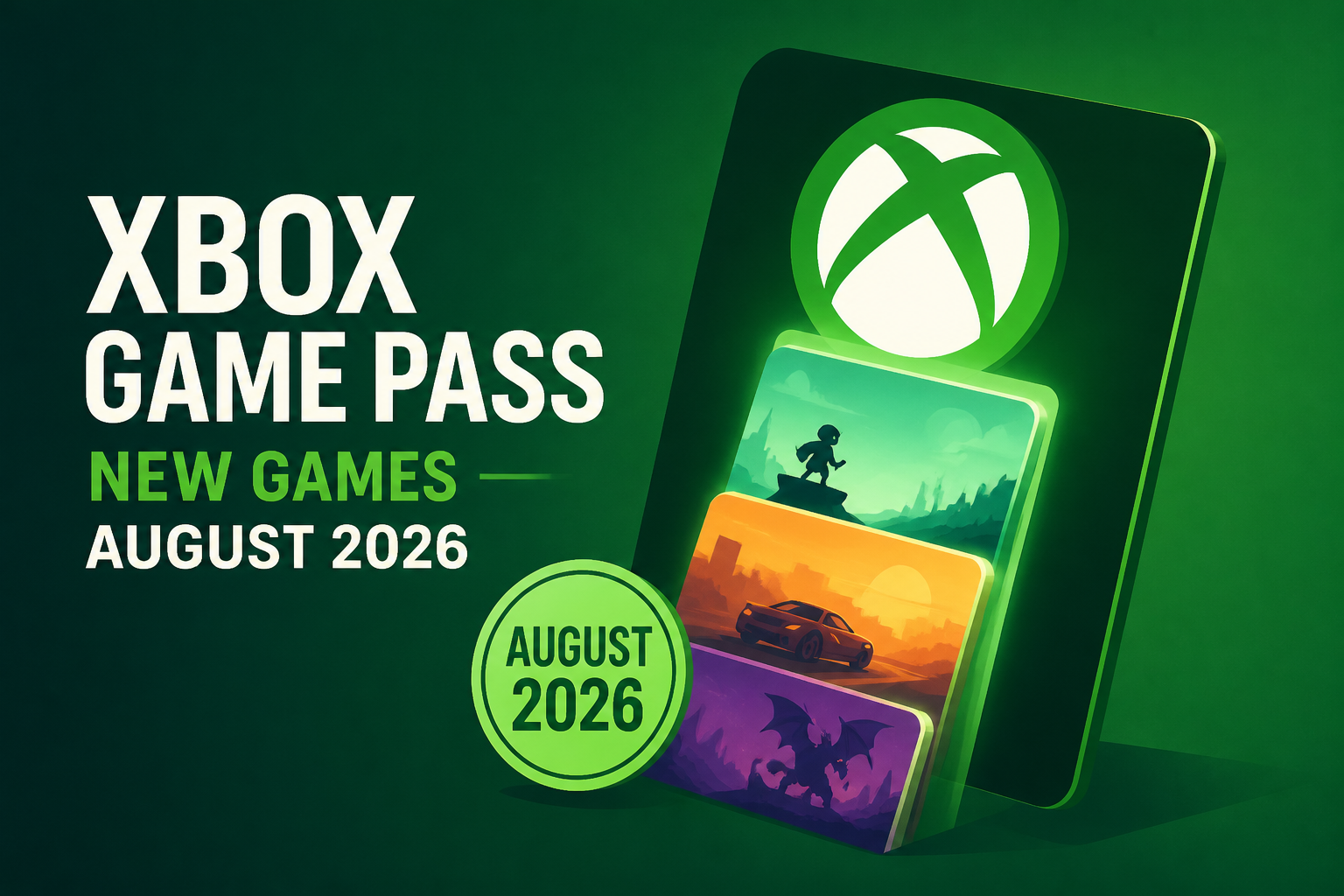 Xbox Game Pass new games for August 2026