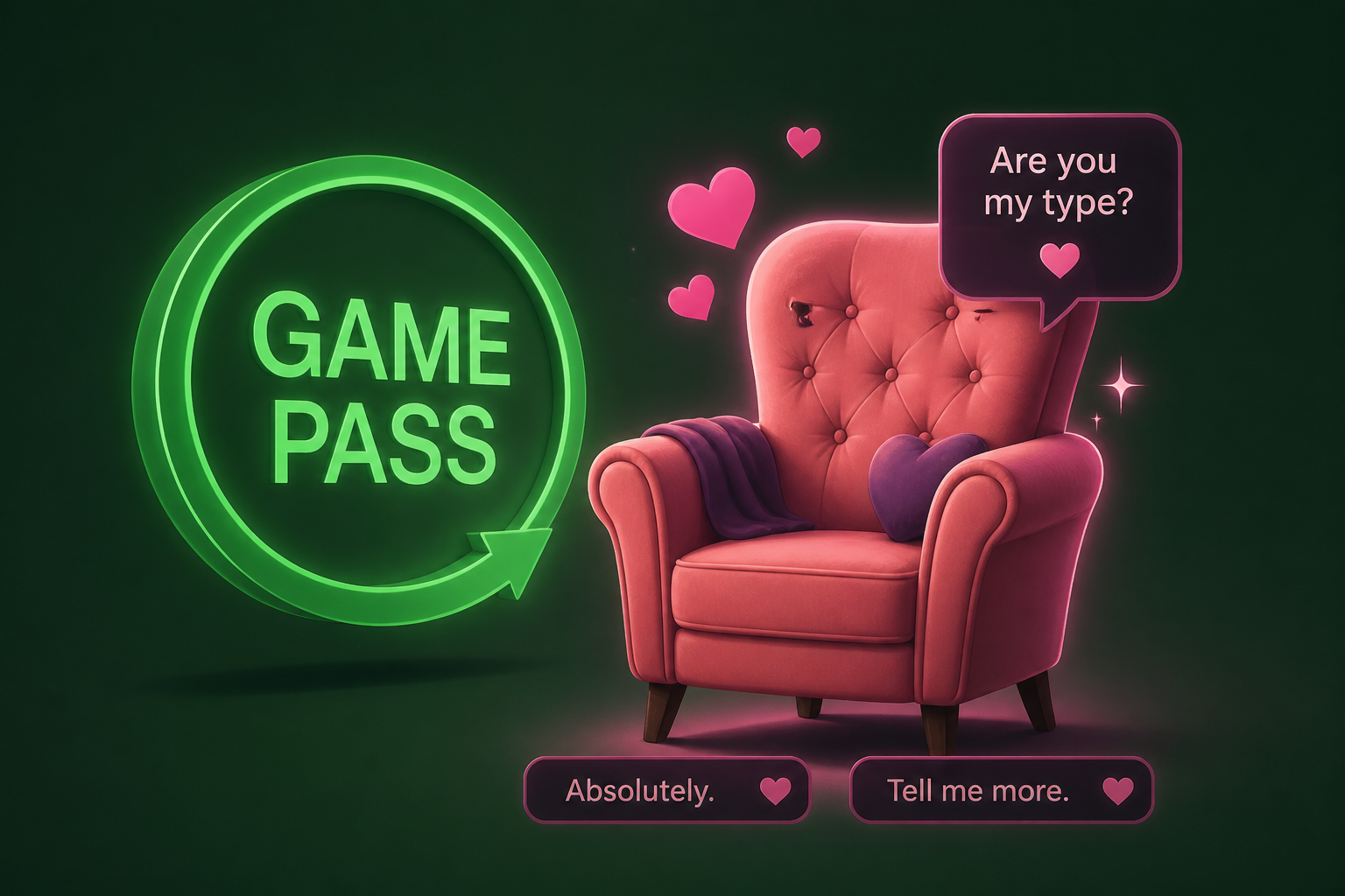 There are a few gooduns in August's Xbox Game Pass line-up, including a surprisingly sexy, and funny, furniture dating sim