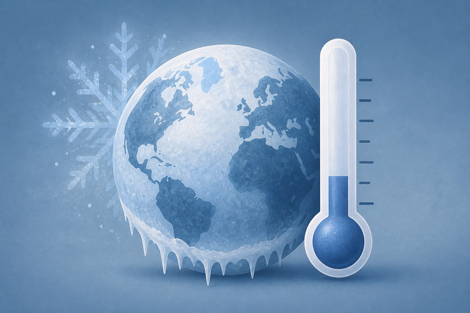 Earth hits lowest recorded temperature in over a decade