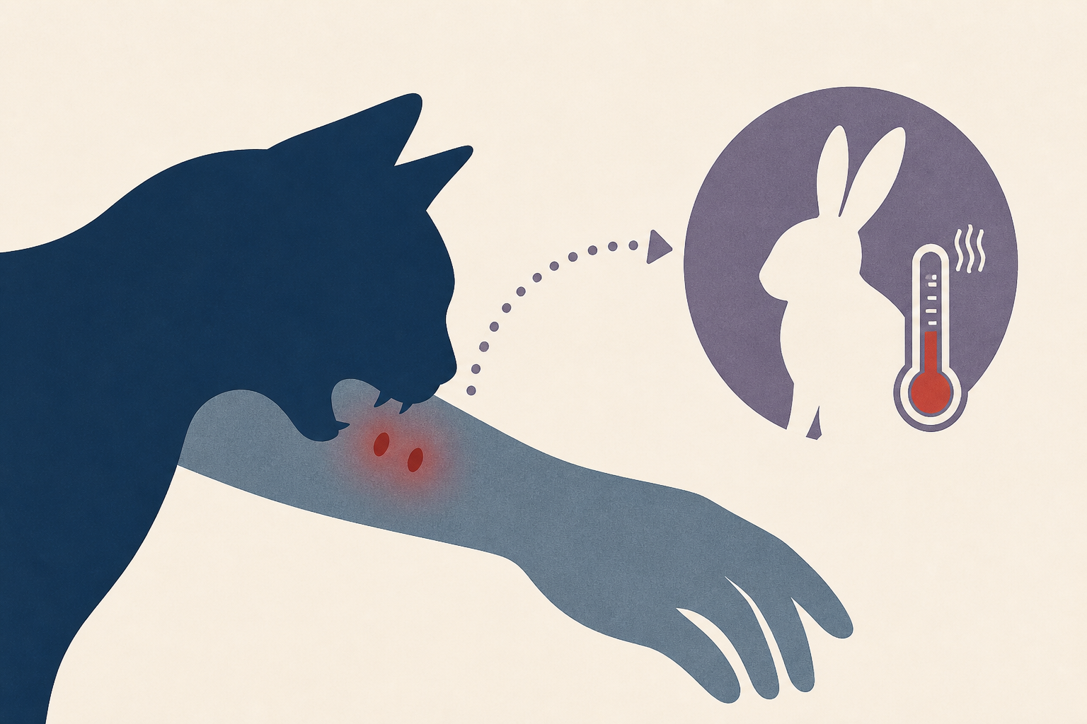 Riverhead woman gets 'rabbit fever' from cat bite