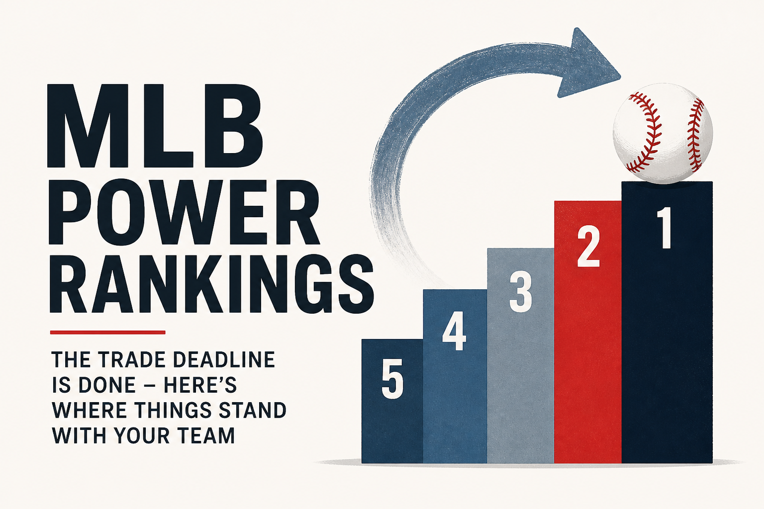 MLB Power Rankings: The trade deadline is done - here’s where things stand with your team